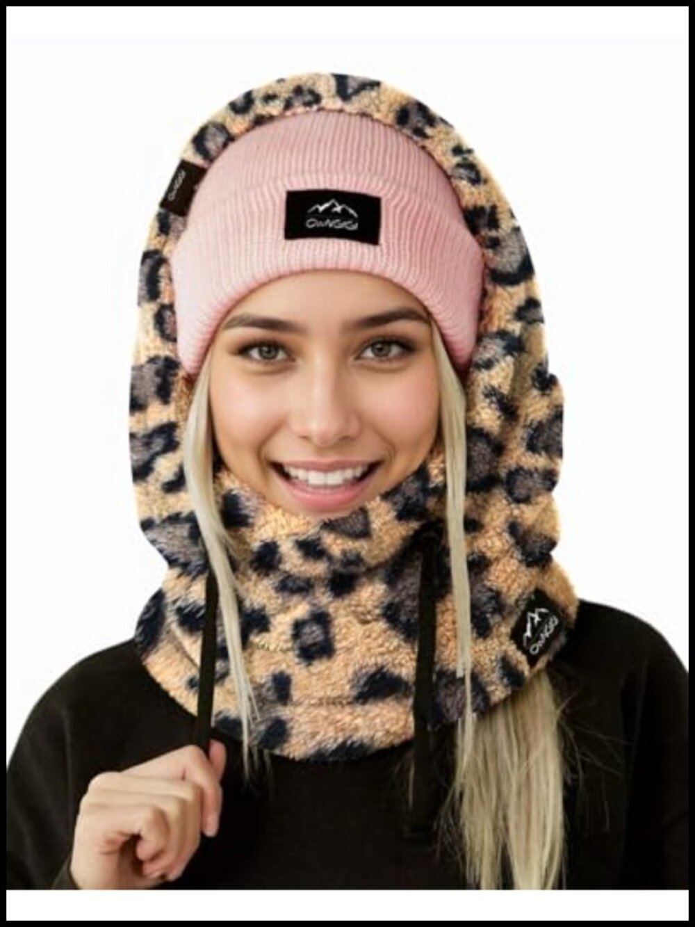 Fleece Balaclava Ski Face Mask Windproof Winter Head Warmer